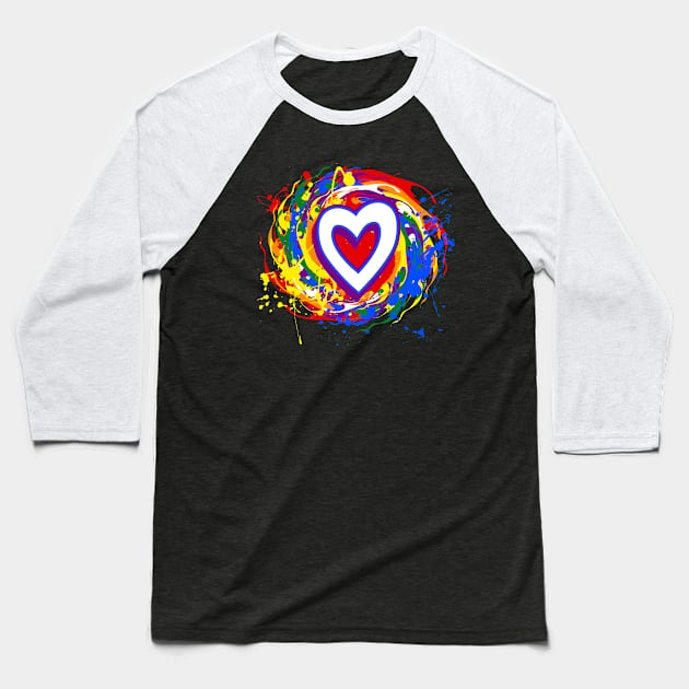 Love Is Love Is Baseball T-Shirt by Wanda City